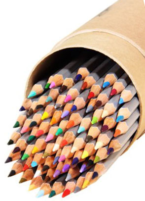 Как рисовать акварельными карандашами