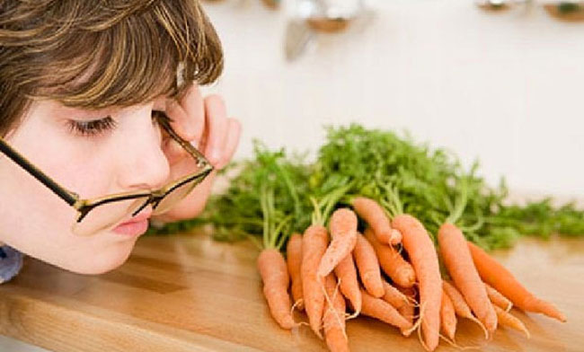 морковь при близорукости
